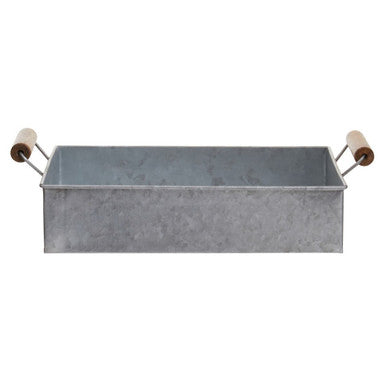Galvanised Steel Rectangular Tray | Drummond