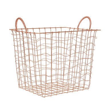 Copper Plated Basket | Vertex