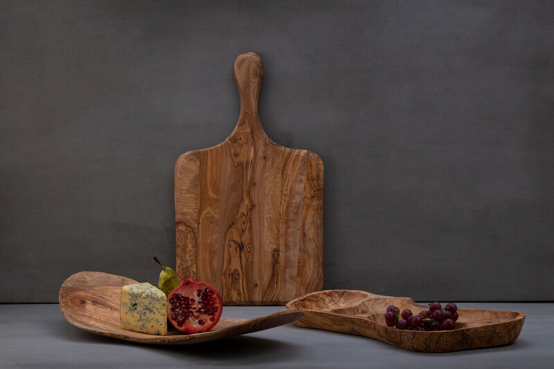 Olive Wood Fruit Tray | Kora