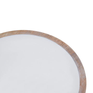 Mango Wood Medium Tapered Bowl | Kara