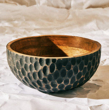Large Mango Wood Bowl | Kara