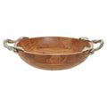 Acacia Wood Round Bowl | Vine