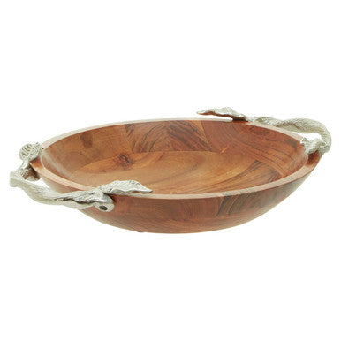 Acacia Wood Serving Bowl | Vine
