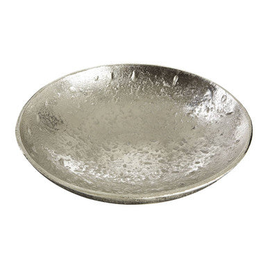 Medium Nickel Finish Bowl | Hampstead