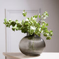 Small Smoked Grey Glass Vase | Nullah