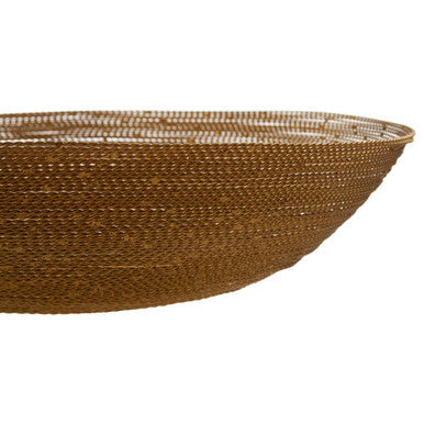 Brass Wire Gold Finish Decorative Bowl | Hege