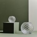 Small Round Clear Glass Vase | Bolla