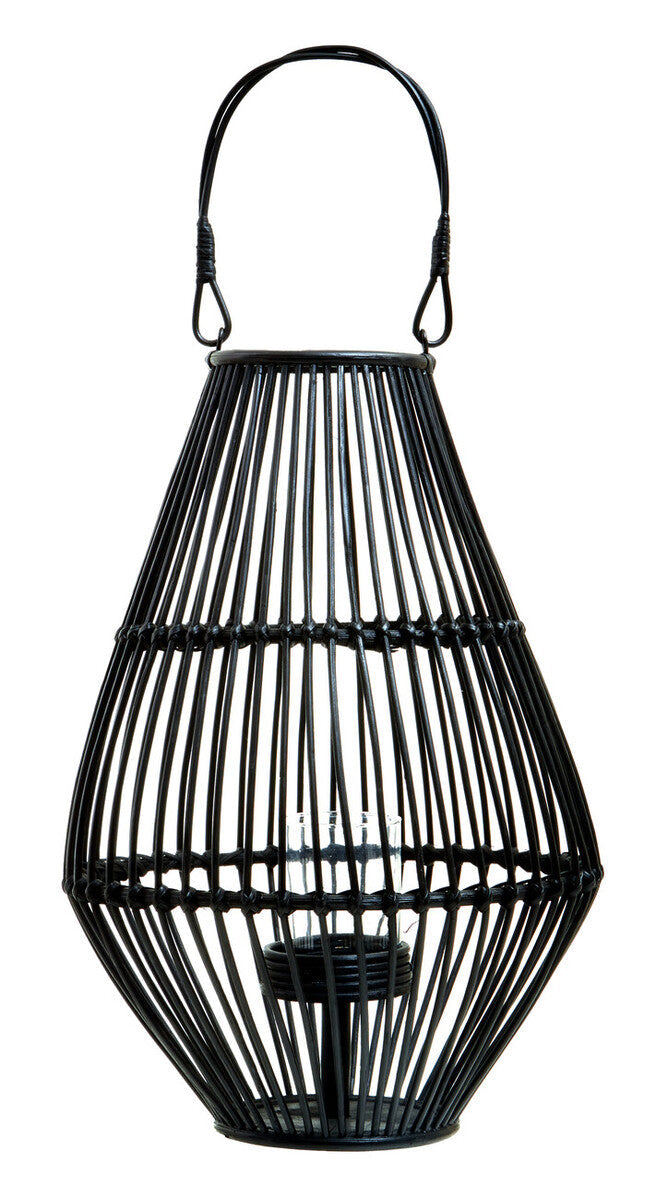 Black Lantern with Hoop Handle | Mataram