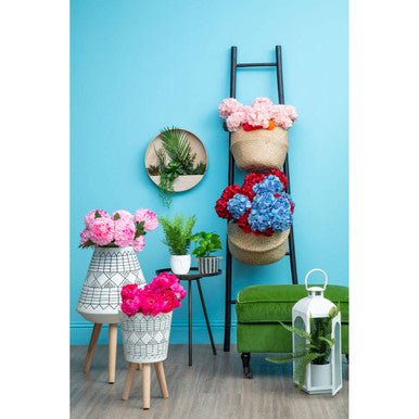Small Seagrass Pom Pom Basket | Solas