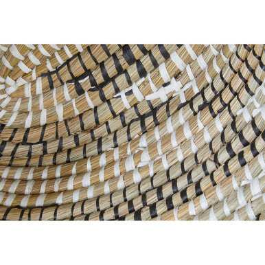 Set of Three Oval Straw Baskets | Lidi