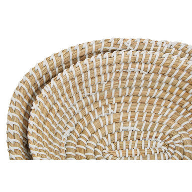 Set of Two Oval Woven Baskets | Lidi