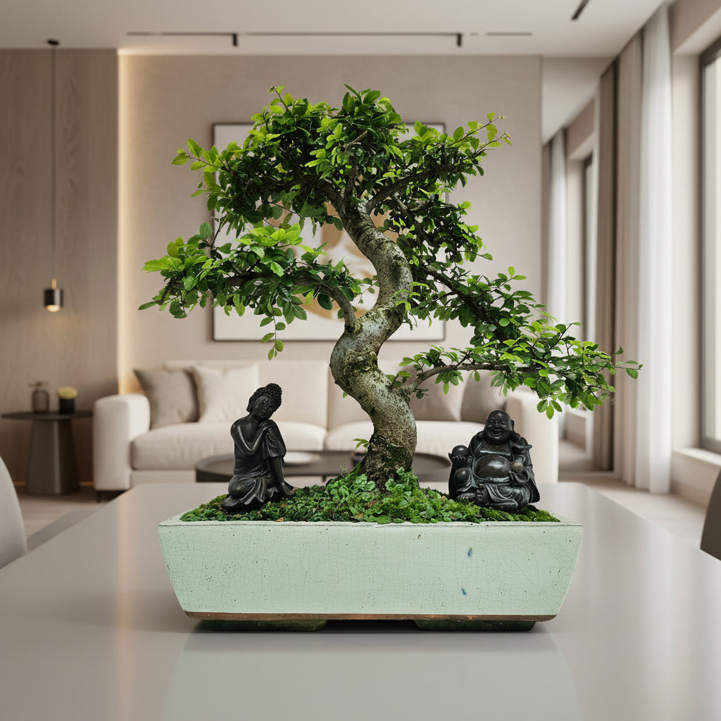 Large Chinese Elm (Ulmus Parvifolia) Bonsai Tree | Shaped | In 35cm Pot