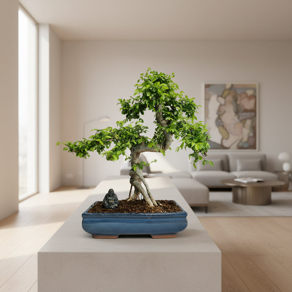 Large Chinese Elm (Ulmus Parvifolia) Bonsai Tree | Shaped | In 35cm Pot