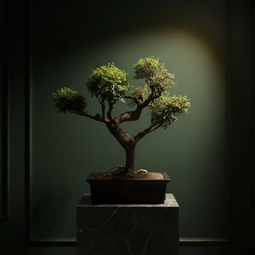 Large Chinese Elm (Ulmus Parvifolia) Bonsai Tree | Shaped Style | Height 100cm | In 60cm Pot