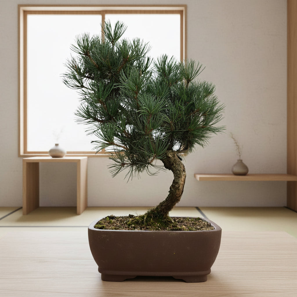 Japanese White Pine Bonsai Tree (Pinus Parviflora) | Shaped | In 25cm Pot