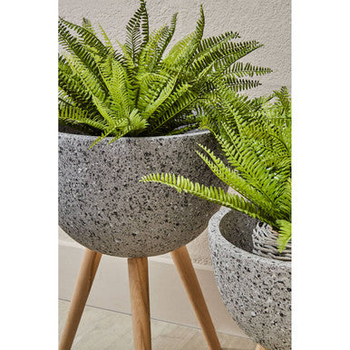 Large Grey Speckled Planter | Darnell