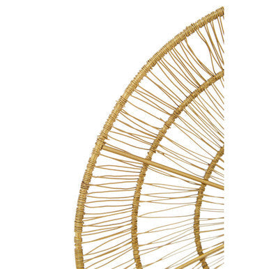 Gold Wire Wall Sconce Candle Holder | Enzo