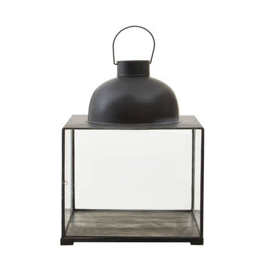 Small Antique Black Lantern | Preston