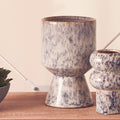 Large Beige Speckled Planter | Shai