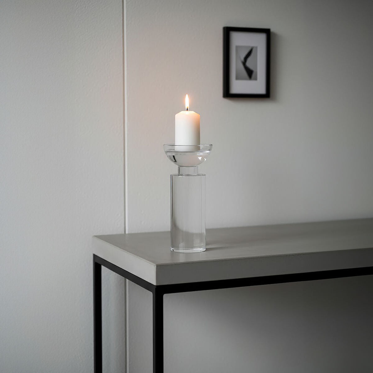 Small Crystal Candle Holder | Carrie