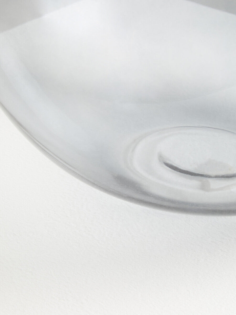 Grey Glass Vase | Bree