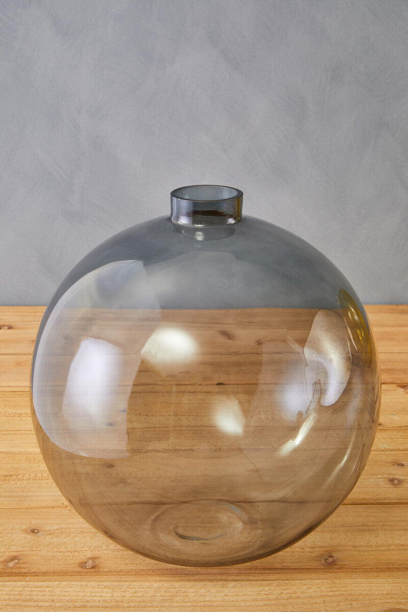 Grey Glass Vase | Bree