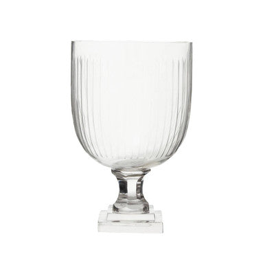 Small Glass Hurricane Candle Holder | Cortina