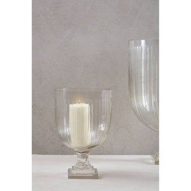 Small Glass Hurricane Candle Holder | Cortina