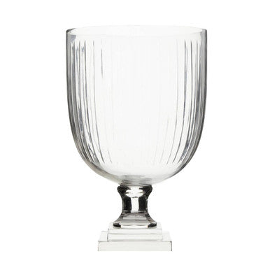 Medium Glass Hurricane Candle Holder | Cortina