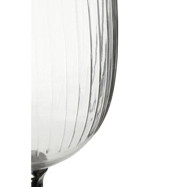 Medium Glass Hurricane Candle Holder | Cortina