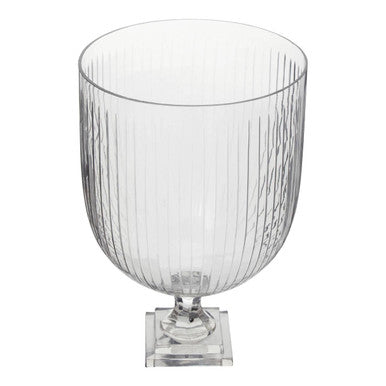 Large Glass Hurricane Candle Holder | Cortina