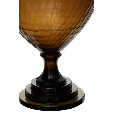 Large Honeycomb Glass Candle Holder | Cortina