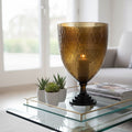 Large Honeycomb Glass Candle Holder | Cortina