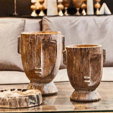 Small Rustic Face Planter | Darnell