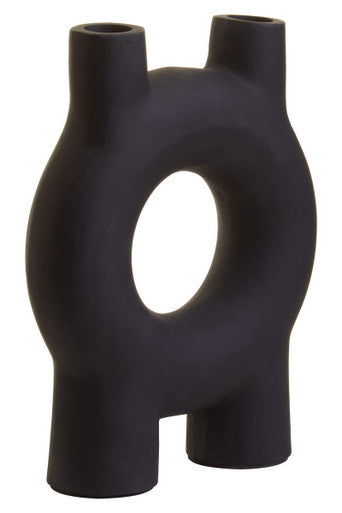 Small Black Candle Holder | Hapax