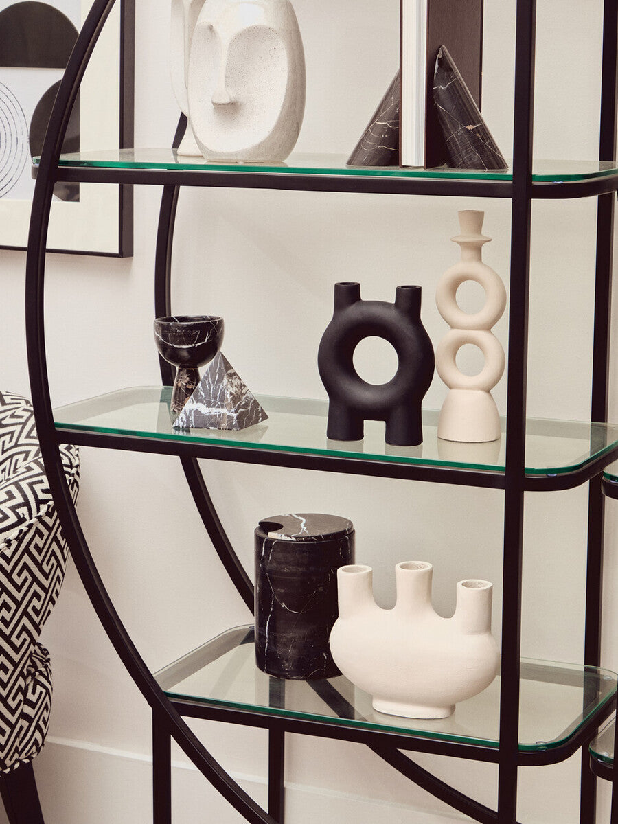 Small Black Candle Holder | Hapax
