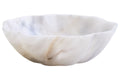 Small White Marble Scalloped Bowl | Zoro