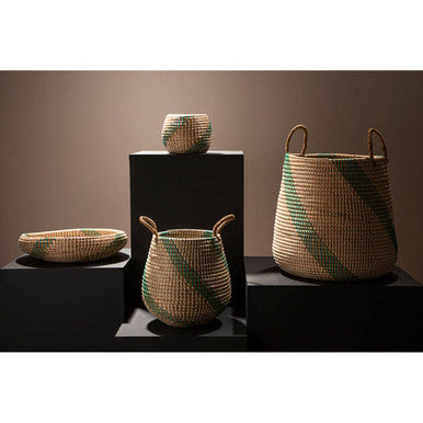 Set of 2 Seagrass Storage Baskets | Bora