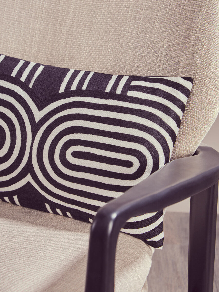 Black and White Cushion | Bosie Ozella