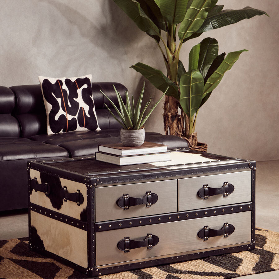 Black and Beige Cushion | Bosie Ozella