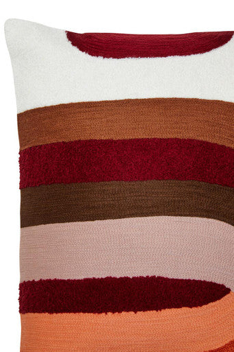 Multi Coloured Square Cushion | Bosie Ozella