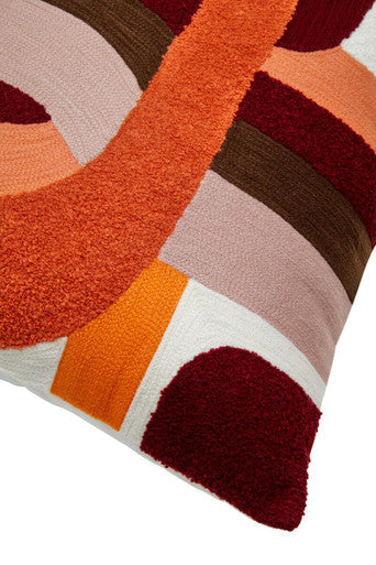 Multi Coloured Square Cushion | Bosie Ozella