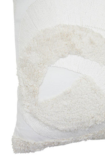 Cream Textured Cushion | Bosie Ozella