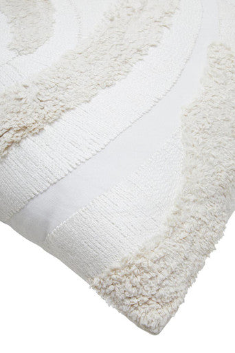 Cream Textured Cushion | Bosie Ozella