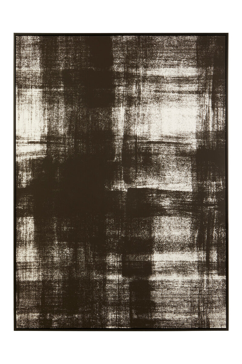 Astratto Black and White Abstract Wall Art