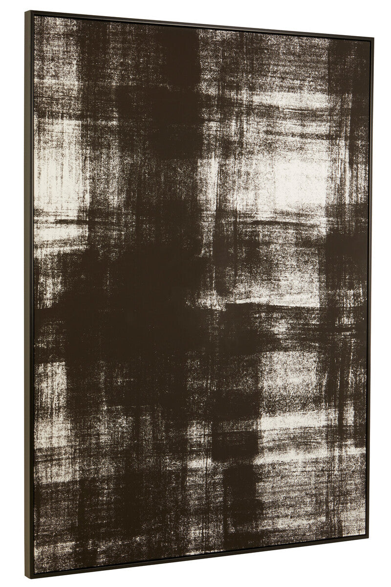 Astratto Black and White Abstract Wall Art
