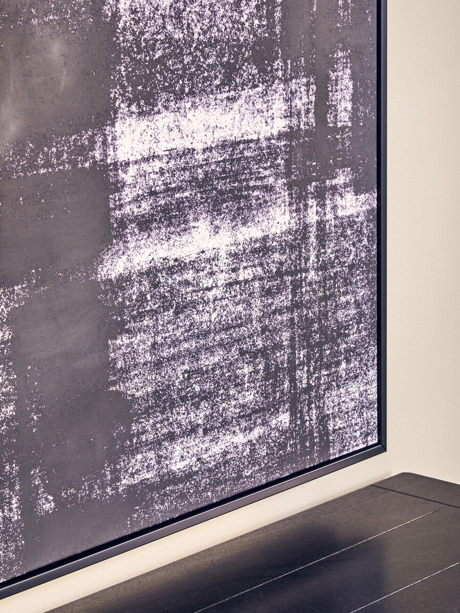 Astratto Black and White Abstract Wall Art