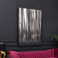 Astratto Black and Natural Abstract Blur Wall Art
