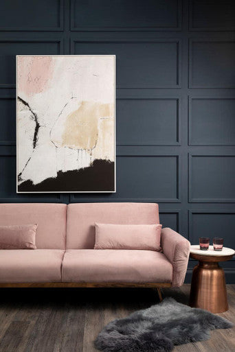 Astratto Natural and Pink Abstract Wall Art