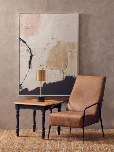 Astratto Natural and Pink Abstract Wall Art